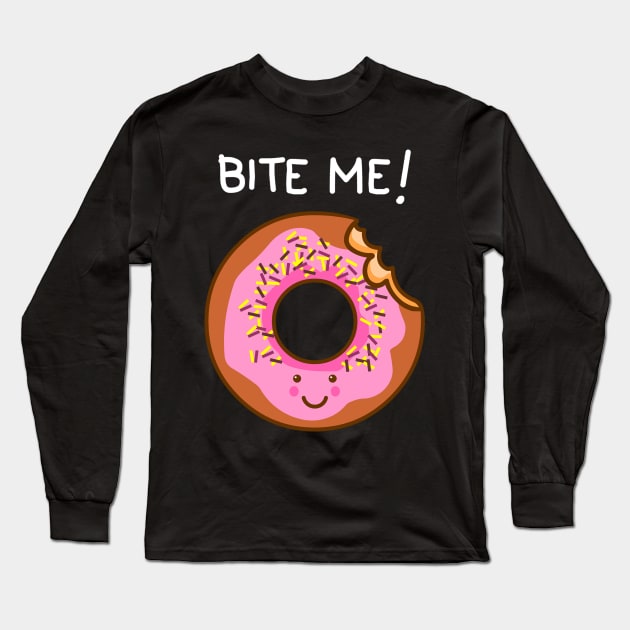 Bite Me! Long Sleeve T-Shirt by AnishaCreations